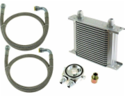 D1spec_d olejový chladič turboworks Slim Line 19-řada 140x150x50 AN10 stříbro