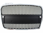 MTuning_F Grill Audi A4 B7 RS-Style Chrome-Black (05-08) PDC