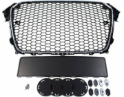 MTuning_F Grill Audi A4 B8 RS-styl chrome-black (12-15) PDC
