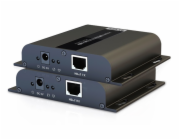 PremiumCord 4K HDMI extender na 120m přes LAN, over IP, HDBitT