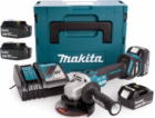 Makita Makita Grinder. FOLFIER ANGLE 18V 3x5.0AH DGA513RTJ