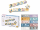 Dřevěné puzzle s čísly Viga