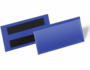 Odolná magnetická úložná kapsa 100x38mm modrá 50 ks. Turable