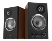 GENIUS repro SP-HF1200B, 2.0, 36W, dřevěné, černá-hnědá