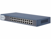 HIKVISION switch DS-3E0524-E(B)/ 24x port/ 10/100/1000 Mbps RJ45 ports/ 48 Gbps/ napájení 220 VAC, 0.7 A