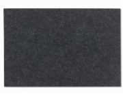 KELA Prostírání FELIA 45x30cm tmavě šedá KL-12323