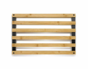 KELA Podložka Kiril 38x24 cm bambus černá KL-12596