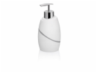 KELA Dávkovač mýdla Talus polyresin bílá 300 ml KL-20303