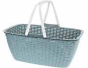 EXCELLENT Koš na prádlo sklápěcí rukojeti 35 l zelená KO-Y54230920zele