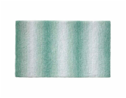KELA Koupelnová předložka Ombre 65x55 cm polyester nefritově zelená KL-23560