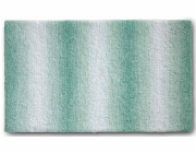 KELA Koupelnová předložka Ombre 100x60 cm  polyester nefritově zelená KL-23562