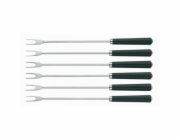 KELA Fondue vidlička MORENA  6ks nerez, černý plast KL-79313