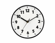 SEGNALE Nástěnné hodiny ručičkové 20 cm černá KO-837000750cern