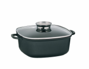 KELA Pekáč čtvercový s poklicí 28 cm KERROS KL-11553