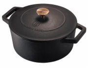 BERLINGERHAUS Pekáč litinový s poklicí 24 cm Black Rose Collection BH-6492