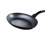 BERLINGERHAUS Pánev na ryby a steaky s mramorovým povrchem 35 cm Black Rose Collection BH-7149