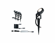Paulmann Outdoor Plug & Shine Spotlight Sting Basic Set IP67 3000K 3x6W 24V DME