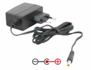 Napájecí adaptér univerzální 12V 1A 12W konektor 5,5mm x 2,1mm plus pól uprostřed