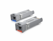 Ubiquiti UACC-OM-SM-10G-S-20 (UF-SM-10G-S-20) - Bidirectional Single-Mode Modul, U Fiber, 10G SPF+, LC, 10 km (20-pack)