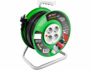 AWTools Standard 3 x 1,5 mm 16A černý prodlužovací kabel 30m (AW70217)