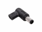 Akyga adaptér pro notebooky USB-C / 7.4 x 5.0 mm + pin HP