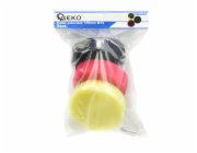 GEKO Sada nástavců na leštění 150 mm M14, 3ks GEKO