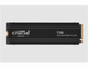 Crucial SSD 2TB T700 PCIe Gen5 NVMe TLC M.2 s chladičem