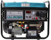 Könner & Söhnen KS 10000E ATS 8000 v 1-fázovém agregátu