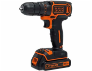Black&Decker vrtací šroubovák 18 V 2 x 1,5 Ah baterie