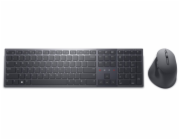 Klávesnica a myš pre spoluprácu Dell Premier - KM900 - US medzinárodná angličtina (QWERTY) - podsvietená