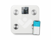 TrueLife FitScale W6 BT - Bioelektrická impedanční bluetooth váha - bílá
