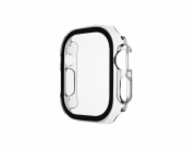 Pouzdro FIXED Pure s temperovaným sklem pro Apple Watch Ultra 49mm/Ultra 2 49mm, čiré