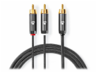 NEDIS PROFIGOLD audio kabel k subwooferu/ RCA zástrčka - ...