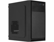 EUROCASE MicroT MC X104 / bez zdroje / 2 x USB 2.0 / 1x USB 3.0  / černá