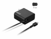 Lenovo - Napájecí adaptér USB-C - AC 100-240 V - 65 Watt - Evropa - černá