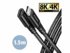AXAGON BUCM32-CF15AB prodlužovací kabel USB-C (M) <-> USB...