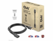 Club3D prodlužovací Ultra rychlý HDMI kabel, 4K120Hz, 8K60Hz, 48Gbps, M/F, 1m, 30 AWG