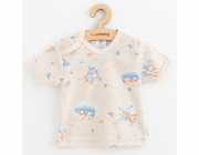 Kojenecké bavlněné tričko s krátkým rukávem New Baby Víla Vel.68 (4-6m)