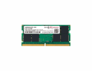 Transcend 16GB JM DDR5 5600 SO-DIMM 1Rx8 2Gx8 CL46 JM5600ASE-16G TRANSCEND SODIMM DDR5 16GB 5600MT/s CL46 1.1V, JetRam