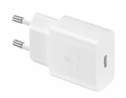 Samsung cestovní nabíječka EP-T1510EWE, PD, 15W, USB-C, bílá (bulk)
