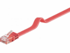 Goobay Patch kabel U/UTP kat.6 červený 1m (96400)