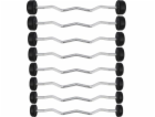 HMS GSL25 fixed barbell/rubber broken bar 25 kg
