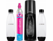 Sodastream Terra černá Saturator + 2ks láhve 