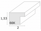Deknudt S66KD1 P1          18x24 drevo stribrna s Passepa...