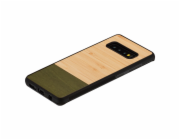 Pouzdro MAN&WOOD SmartPhone Galaxy S10 Plus bambus lesní černý