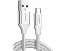 Kabel Ugreen USB Nickeen USB-C QC3.0 Ugreen 1,5 m s bílou...