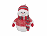 Solight LED sněhulák, 26cm, 6x LED, IP20, 3x AA - 1V257