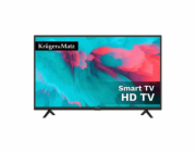 Krüger&Matz KM0232-S6 televizor 81,3 cm (32") HD Smart TV Wi-Fi Černá 220 cd/m2