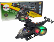 Leantoys vojenský vrtulník importující se obrovský s lehkým zvukem WIFT se otáčí