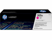 HP Toner CE413A č. 305A (purpurová)